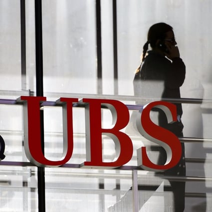 UBS on Tuesday reported a 16 per cent drop in third-quarter profit to 1.05 billion Swiss francs from a year earlier. Photo: AFP