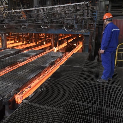China has redeployed 280,000 steel workers, which is more than the combined deployed number of steel workers in the US, the EU and Japan, according to the country’s commerce ministry. Photo: AP