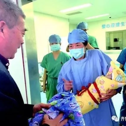 A 67-year-old woman from east China has become the country’s oldest new mother. Photo: Handout