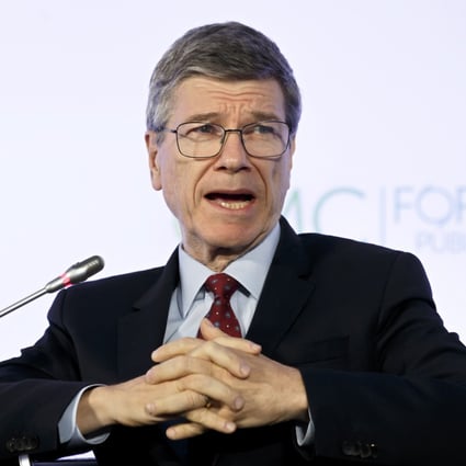 Jeffrey Sachs says he has no regrets about the comments he made about Huawei but is pleased he left Twitter. Photo: EPA-EFE
