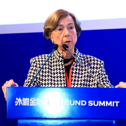 Carla Hills, former US trade representative under President George H.W. Bush, called on China to make sweeping economic reforms. Photo: Handout