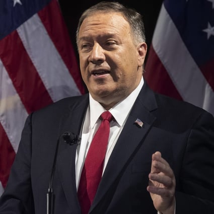 US Secretary of State Mike Pompeo’s speech to a right-wing think tank rehashed the Trump administration’s criticisms of China. Photo: AP