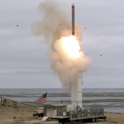 The US tested a previously banned intermediate range missile in August. Photo: AFP