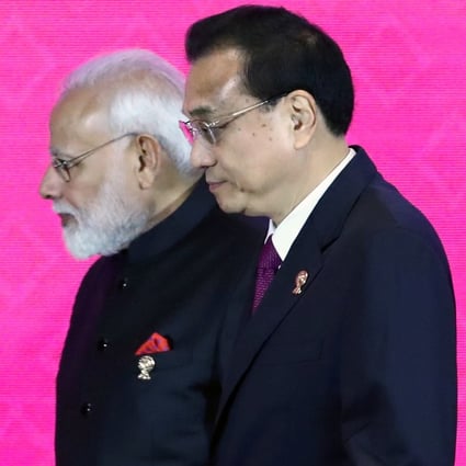 India’s Prime Minister Narendra Modi and Chinese Premier Li Keqiang at the RCEP summit in Bangkok, Thailand. Photo: Reuters