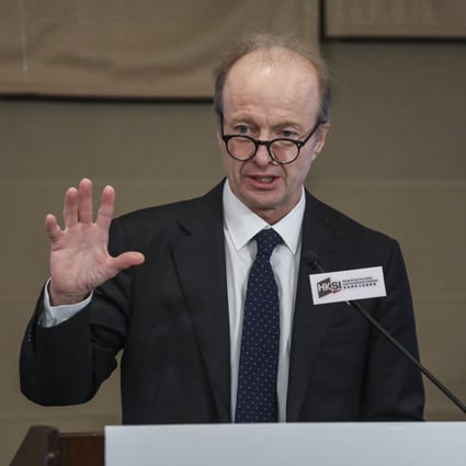 Ashley Alder, the SFC’s chief executive, has said the safe custody of users’ cryptocurrency assets and cybersecurity are major concerns shaping the regulatory framework. Photo: K Y Cheng