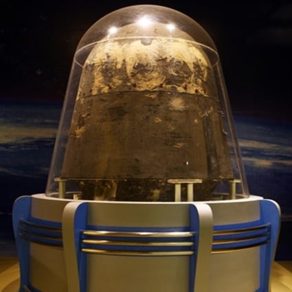 The return capsule from Shijian 8 – the world’s first satellite designed for mutation breeding – will bring back the results of the experiment. Photo: Weibo