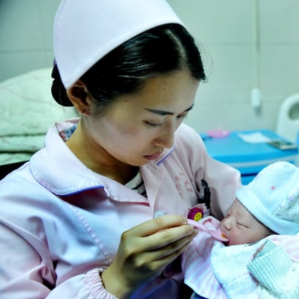 Researchers from the Shanghai Children’s Medical Centre and the Shanghai Paediatric Centre said their new AI-based assistive diagnosis tool would be used for initial screening, helping avoid missed or wrong diagnosis of newborns. Photo: Xinhua