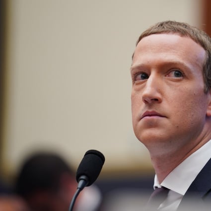 Facebook CEO Mark Zuckerberg testifies before the US House Financial Services Committee during an examination of Facebook on Oct. 23, 2019. Photo: Xinhua