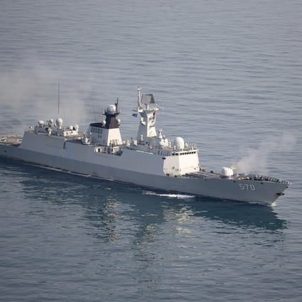 China has built a batch of its Type 054A frigate for Pakistan. Photo: Handout