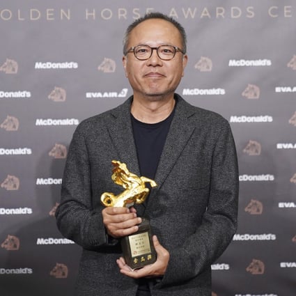 Taiwanese director Chung Mong-hong was named best director at the 56th Golden Horse Awards in Taipei. Photo: AP