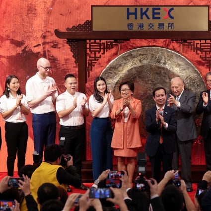Alibaba Shares Rise In Hong Kong Debut Creating City S Biggest Stock With Hk 4 Trillion Market Capitalisation South China Morning Post
