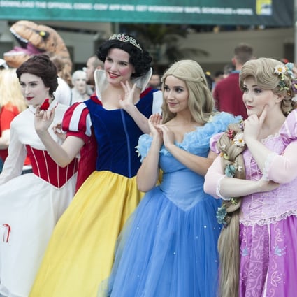 Cosplayers and fans at the annual WonderCon comic and entertainment convention in Los Angeles. When Disney enforces its copyrights on fans, it is forgoing profits. Photo: Shutterstock