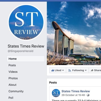 The State Times Review Facebook page. Photo: Screengrab