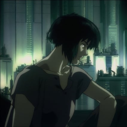 A still from Mamoru Oshii’s Ghost in the Shell (1995).