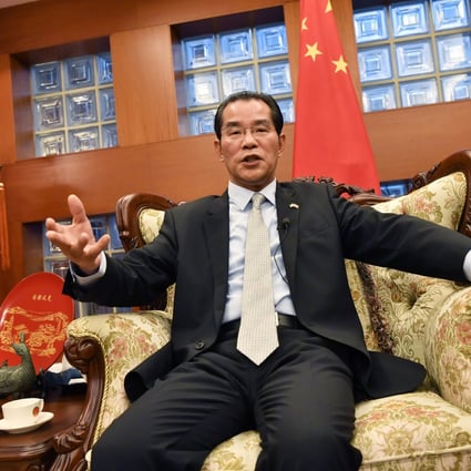 China’s ambassador to Sweden, Gui Congyou, is one of Beijing’s more vocal envoys. Photo: EPA-EFE