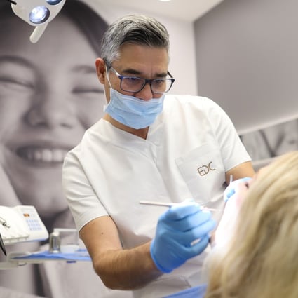 DA dentist is seen working at his clinic in Zagreb, Croatia, November 11, 2019. Photo: Reuters