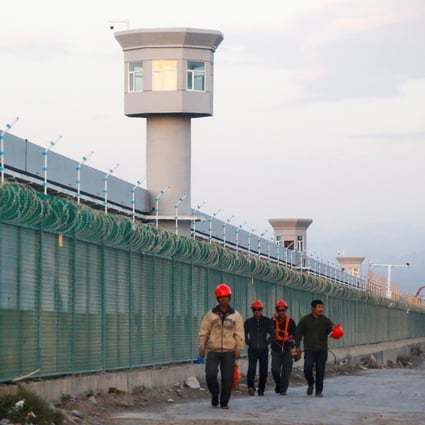 A million Muslims are reported to have been held in detention camps in Xinjiang. Photo: Reuters