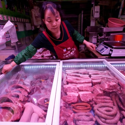 China has been seeking alternative sources of meat following the African swine fever outbreak. Photo: Reuters