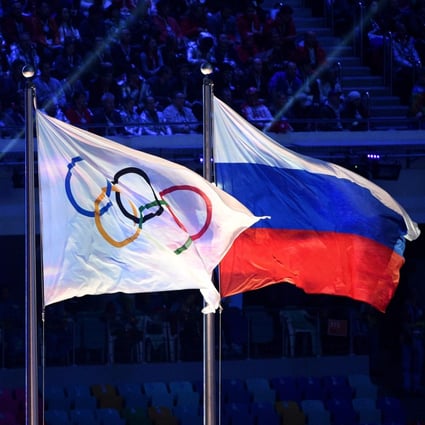 Russia’s flag will not fly at next year’s Tokyo Olympics if Wada has its way. Photo: AFP