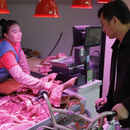 China’s consumer price index (CPI) rose to 4.5 per cent from a year earlier, up from a 3.8 per cent gain in October. Photo: EPA-EFE