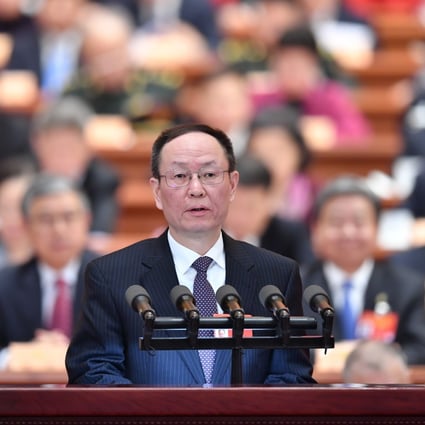 Wang Yiming, deputy head of the Development Research Centre (DRC), says economic growth of 6 per cent is not ‘watershed’ moment for China. Photo: Xinhua
