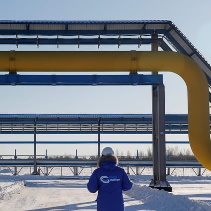The landmark pipeline will transport natural gas from Siberia to northeast China. Photo: Reuters