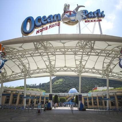 Ocean Park’s visitor numbers have suffered because of the anti-government protests sweeping Hong Kong. Photo: Winson Wong