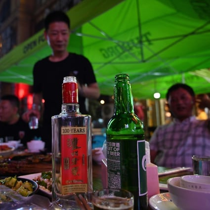 Beer is sometimes a good choice to drink with food but hard liquor like baijiu usually deadens your taste buds to all other flavours and is generally best to drink with a bad meal, Andrew Sun says. Photo: AFP