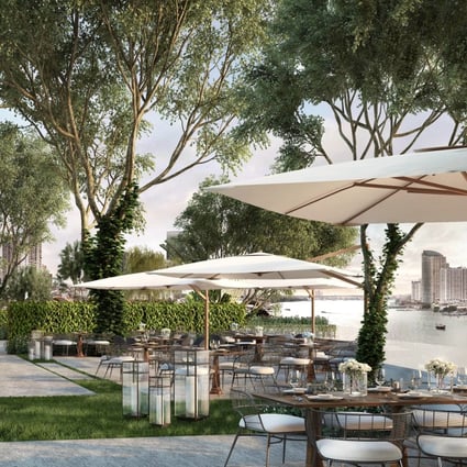 A rendering of The Capella Bangkok, in the Thai capital.
