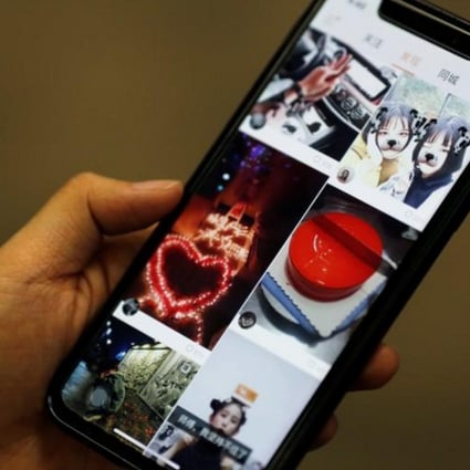 Video-streaming app Kuaishou is pictured on a mobile phone in this illustration picture taken January 25, 2018. Photo: Reuters