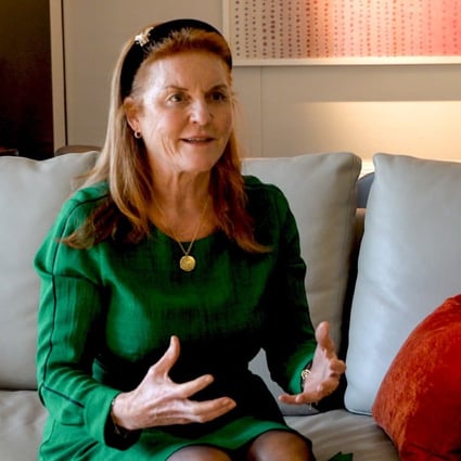 Sarah Ferguson, Duchess of York, sits down for an exclusive interview with STYLE in Hong Kong. Photo: Bridgette Hall