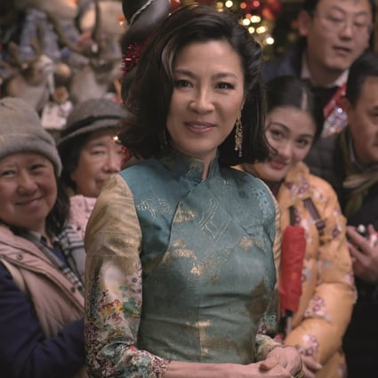 Michelle Yeoh in a scene from Last Christmas, in which her Crazy Rich Asians co-star Henry Golding plays the leading man opposite Game of Thrones’ Emilia Clarke. Yeoh is happy that more Asian faces are appearing in Hollywood films and TV series. Photo: Universal Pictures