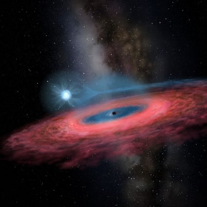 Chinese astronomers have discovered a black hole so huge that it challenges existing models of how stars evolve. Photo: AFP