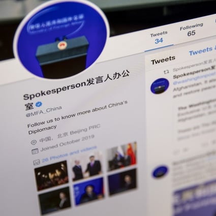 Dozens of Chinese diplomats are making their presence felt on Twitter, which also now hosts an official account for China’s foreign affairs ministry. Photo: Warton Li
