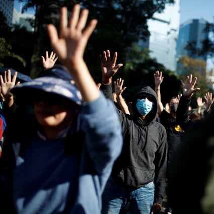 The Hong Kong protests have been running for six months, with demonstrations often descending into violence. Photo: Reuters