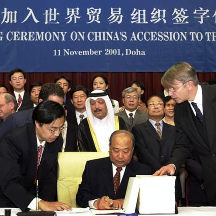 China joined the World Trade Organisation (WTO) in December 2001. Photo: AP