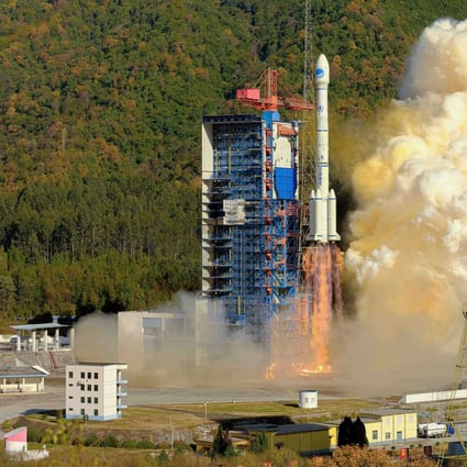 A Long March-3A carrier rocket carrying two satellites of the Beidou Navigation Satellite System blasts off from Xichang Satellite Launch Center in Xichang, China's Sichuan Province, on December 16, 2019. Photo: Xinhua