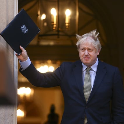 UK Prime Minister Boris Johnson has pledged to use his political capital from the recent election to “get Brexit done”. Photo: Bloomberg