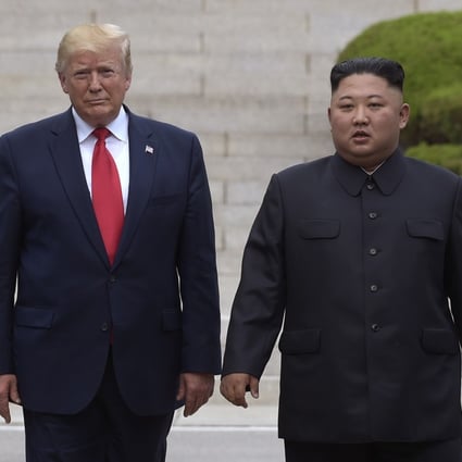 Talks have stalled since US President Donald Trump and North Korean leader Kim Jong-un’s last meeting on the Korean border in June. Photo: AP