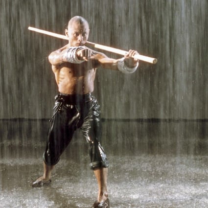 Gordon Liu in a still from the 36th Chamber of Shaolin, in which he plays a mythical martial arts teacher in ancient China. The Lau Kar-leung-directed film contains some of the best kung fu scenes ever filmed.