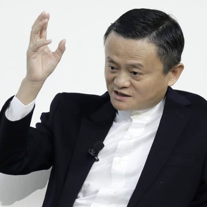 Jack Ma told the conference the world was “entering a period of great change and the Chinese economy is facing huge adjustment”. Photo: Bloomberg