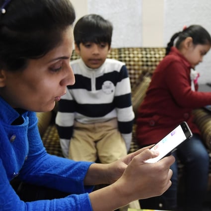 Much of this year’s growth in locally developed apps in India, the world’s second largest smartphone market, was driven by demand for apps in the shopping, food and drink categories, according to mobile marketing analytics firm AppsFlyer. Photo: Agence France-Presse