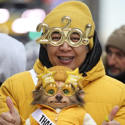 Revellers wait for the New Year celebrations in Times Square, New York. Photo: Xinhua