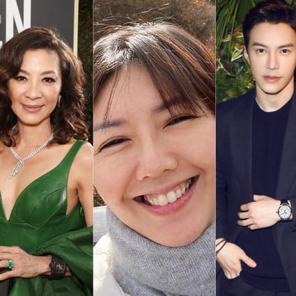From left, Lawrence Ong, Michelle Yeoh, Stefanie Sun and Lawrence Wong are among the stars to have become hot property in the Chinese entertainment industry. Photos: Facebook/Handout/Instagram