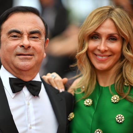 Carole Ghosn has been vocal in her husband’s defence since he was arrested in Japan for financial misconduct. Photo: Loic Venance/AFP via Getty Images