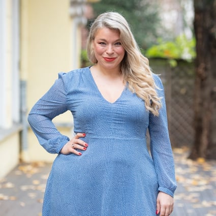 Plus-size influencer Caterina Pogorzelski, based in Berlin, Germany, has built an entire brand from talking about her life as a plus-size woman and posting images of herself in various outfits. Photo: Getty