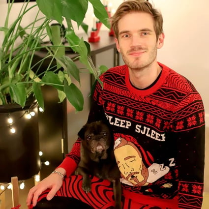 Swedish YouTuber PewDiePie. Photo: Instagram
