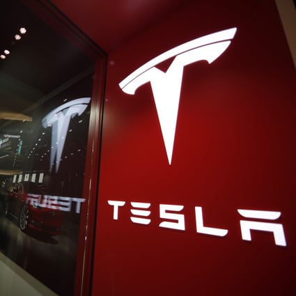 Tesla’s stock has more than doubled in the past three months. File photo: AP