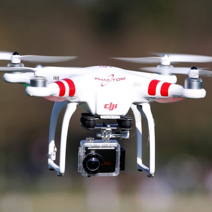 Shenzhen-based DJI, which made 121 of the drones in the US Interior Department’s civilian drone fleet, is probably the biggest name affected by the planned ban. Photo: Reuters