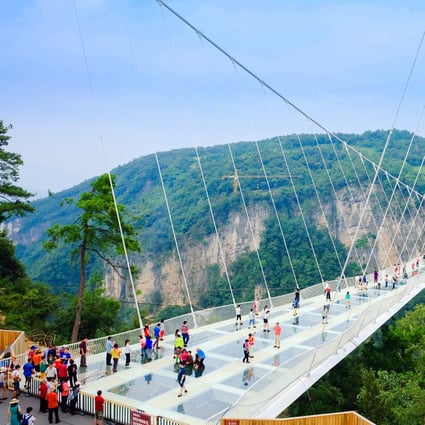The glass-bottomed bridge over Zhangjiajie’s Grand Canyon has put it on the radar of international visitors to China in 2020, along with Chengdu, a fast-growing metropolis and the gateway to scenic Sichuan and its giant panda reserves. Photo: Shutterstock